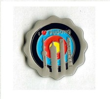 Pin's tir à l'arc archery Pudong Chine China