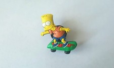 Bart Simpson Shoe Button Charm