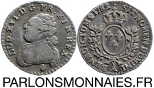 1/20 d’écu au buste fort