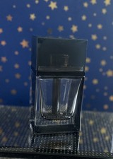 Dior Homme Parfum Mens 75ml Empty black glass Bottle 