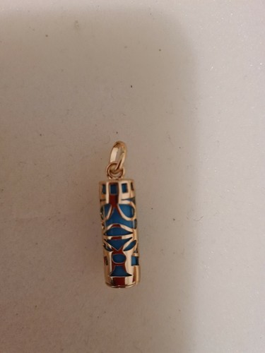 Pendentif tiki 3mic onyx - tiki, pl-or