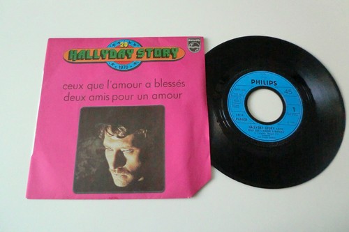 Johnny hallyday 45t - hallyday, story