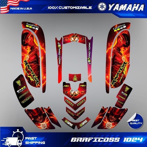 Yamaha raptor 660 kit graphics - 660,