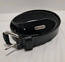 Vintage Dr. Doc Martens Air Wair Leather Black  Belt 32-37 