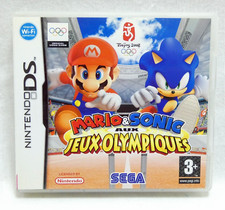 MARIO & SONIC JEUX OLYMPIQUES SEGA JEU CONSOLE PORTABLE NINTENDO DS COMPLET EUR