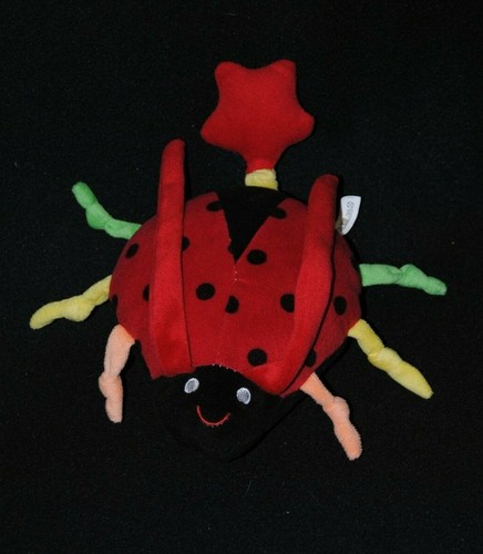 Peluche doudou coccinelle