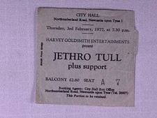 Billet Jethro Tull Original