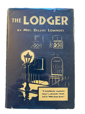 THE LODGER by Marie Belloc Lowndes 1940 Longmans Photoplay HC/DJ Jack The Ripper