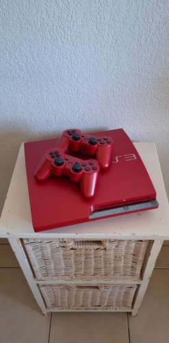 Ps3 slim scarlet red rouge - slim,