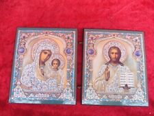 2 Very Beautiful Icons, Holy Images, Shiny Lacquer Images, Double Image