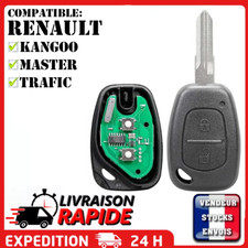 Clé Vierge Electronique compatible Renault Trafic Kangoo Master pcf7946 VAC102