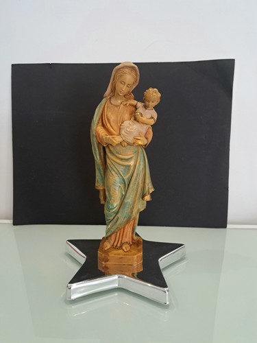Statuette religieux vierge - statuette,