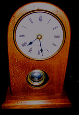 HORLOGE PENDULE QUARTZ BOIS