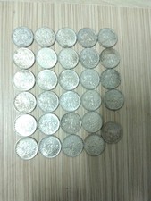 5 frs semeuse argent Lot De 29