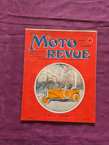 Moto revue 11 1921 - 11-1921, /