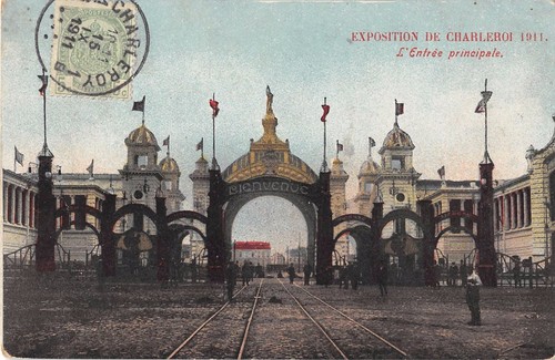 Cpa belgique exposition - cpa,