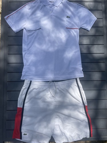 Ensemble lacoste sport blanc - ensemble,