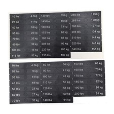 Lot d'autocollants bloc de