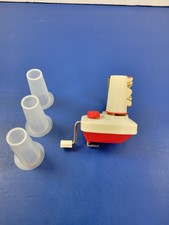 Vintage Hand Crank Yarn Cone Winder SHW-10 Made in Japan With 3 Cones/Bobbins