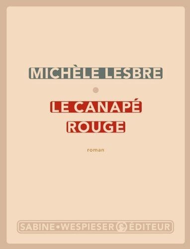 Canapé rouge lesbre - canapé,