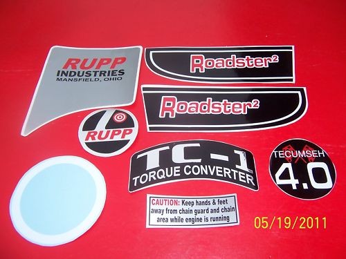 Set vintage rupp - set, roadster