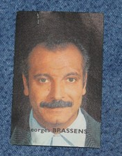 CHOCOLAT VICTORIA   chromo image / GEORGES BRASSENS