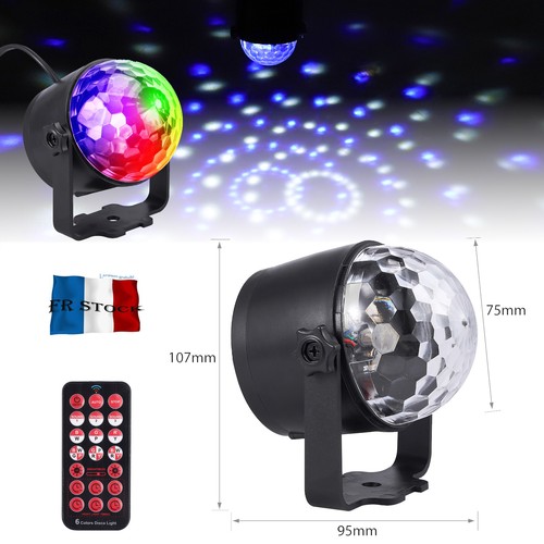 Boule disco commande 6 - boule,