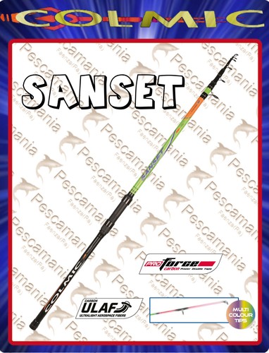 Canne colmic sanset 70 - sanset, mt.2.70