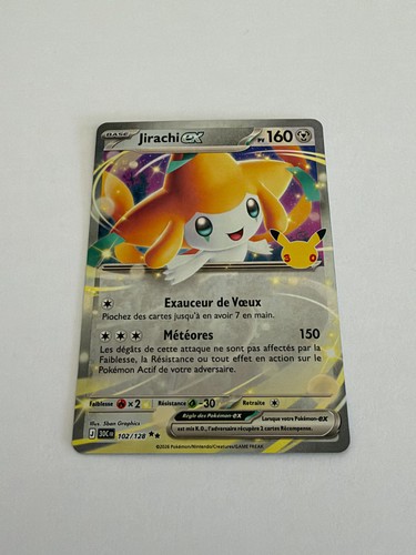 Carte pokemon jirachi 30 - jirachi, ex