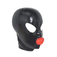 Masque en latex tube buccal
