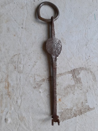Clef ancienne fer - clef, en
