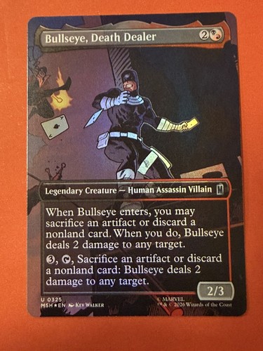 Mtg marvel bullseye - mtg,