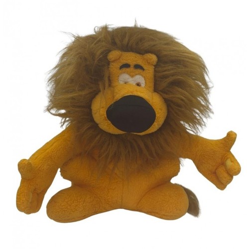 Ancienne grande peluche lion
