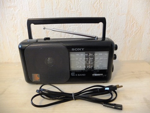 Radio portable fm sony - radio,
