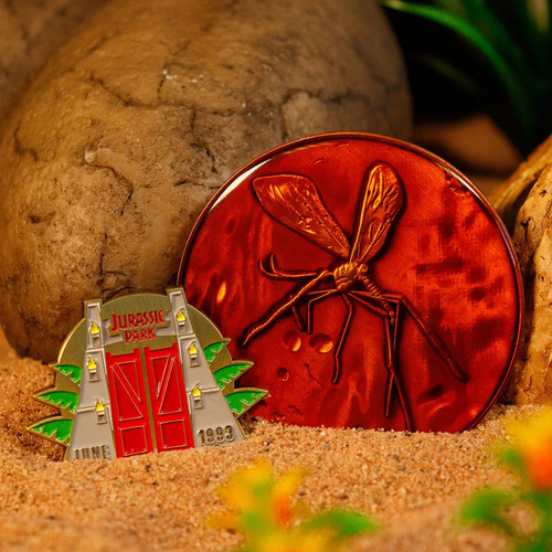 Jurassic park set médaillon - -,