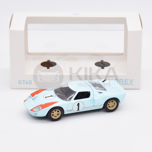Ford gt40 bleu mans - bleu, #1