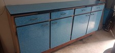 Superbe Buffet Formika Bleu
