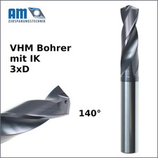 Carbure Perceuse 3xD Carbure Perceuse Court Avec Refroidissement Interne