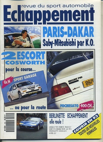 Echappement 292 1993 - n°292, 02/1993