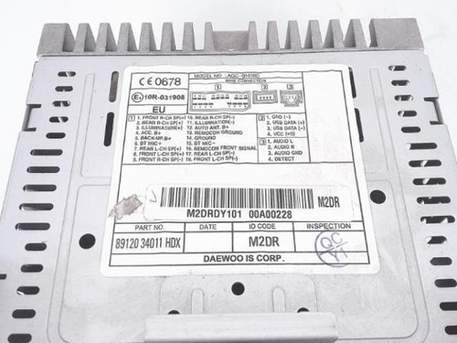 Autoradio origine ssangyong - d'origine,