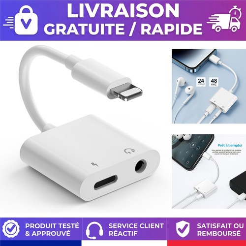 Adaptateur lightning jack 5 - lightning,