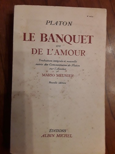 Platon banquet de - banquet,