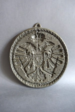 Matrice en étain aux armoiries de la grande arme impériale autrichienne 1737