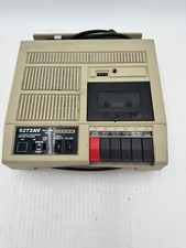 Vintage Califone 5272AV Deluxe Cassette Recorder Magnetophone Beige Built-in Mic