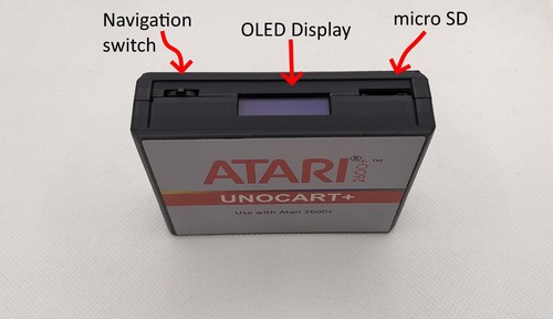 Unocart for atari 2600 - unocart+, 2600+