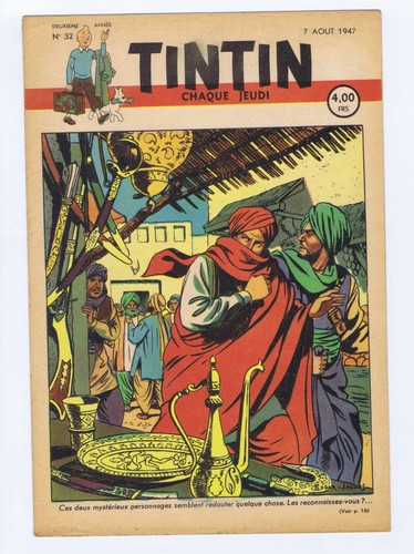 Journal tintin edition belge - journal,