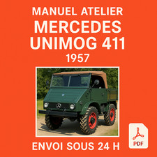 Manuel atelier mercedes unimog - atelier,