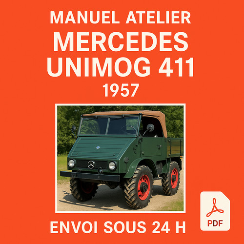 Manuel atelier mercedes - atelier, unimog