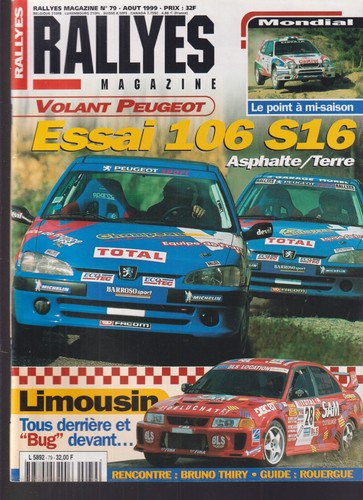 Rallyes magazine 106 - magazine, n°79