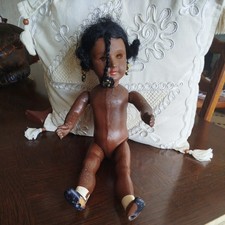 poupée noire ancienne Unis